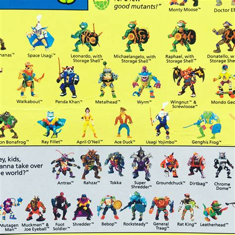 tnmtm in list|List of Teenage Mutant Ninja Turtles characters .
